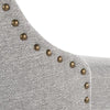 Studded Marcel Adjustable Barstool - Set of  2