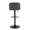 Toriano Adjustable Bar Stool - Set of 2