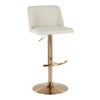 Toriano Adjustable Barstool - Set of 2