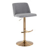 Toriano Adjustable Barstool - Set of 2