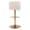 Toriano Adjustable Barstool - Set of 2
