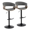 Vintage Mod Adjustable Height Barstool - Set of 2