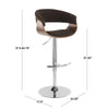 Vintage Mod Barstool