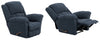 Rocker Recliner With Heat & Massage Blarney Chocolat