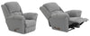 Rocker Recliner With Heat & Massage Blarney Navy