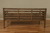 Boho Daybed — Rustic Walnut / None