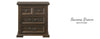 Nightstand With  Usb Savana Brown