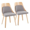 Anabelle Bent Wood Chair - Set of 2