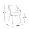 Curvo High Back Chair - Set of 2