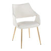 Curvo High Back Upholstered Chair - Set of 2