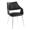 Curvo High Back Upholstered Chair - Set of 2