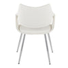 Curvo High Back Upholstered Chair - Set of 2