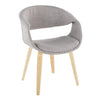 Curvo Upholstered Chair - Set of 2