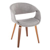 Curvo Upholstered Chair - Set of 2