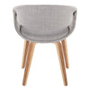 Curvo Upholstered Chair - Set of 2
