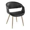 Curvo Upholstered Chair - Set of 2