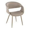 Curvo Upholstered Chair - Set of 2