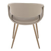 Curvo Upholstered Chair - Set of 2