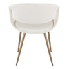 Curvo Upholstered Chair - Set of 2