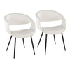 Curvo Upholstered Chair - Set of 2