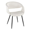 Curvo Upholstered Chair - Set of 2