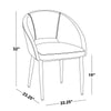 Renee Upholstered Chair - Set of 2