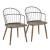 Riley Accent/Dining Chair with Arms - Set of 2