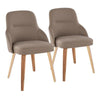 York Upholstered Chair - Set of 2