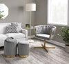 Braided Renee Swivel Accent Chair