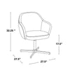 Buena Swivel Accent Chair
