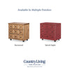 Vintage Market Apothecary Chest Nightstand — Spiced Apple