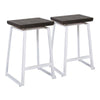 Geo 24" Fixed-Height Counter Stool - Set of 2