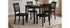 Dining Table & 4 Chairs Cambridge Black