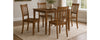 Dining Table & 4 Chairs Cambridge Brown