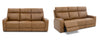 Dual Power Ht Reclining Loveseat With Console Cinema Bronze