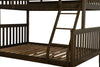 Claire Bunk Bed — Twin / Full / Rustic Walnut
