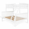 Claire Bunk Bed — Twin / Full / White