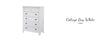 Nightstand Cottage Bay White