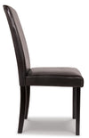 Kimonte Dining Chair - Dark Brown