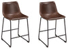 Centiar Counter Height Bar Stool - Brown