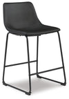 Centiar Counter Height Bar Stool - Black