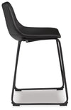 Centiar Counter Height Bar Stool - Black