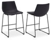 Centiar Counter Height Bar Stool - Black