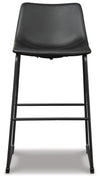 Centiar Pub Height Bar Stool - Black