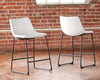 Centiar Counter Height Bar Stool - White