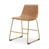 Ciabori Dining Chair - Toast/Gold