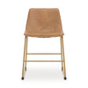 Ciabori Dining Chair - Toast/Gold