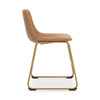 Ciabori Dining Chair - Toast/Gold