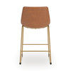 Ciabori Counter Height Barstool - Brown/Gold