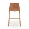 Ciabori Counter Height Barstool - Brown/Gold